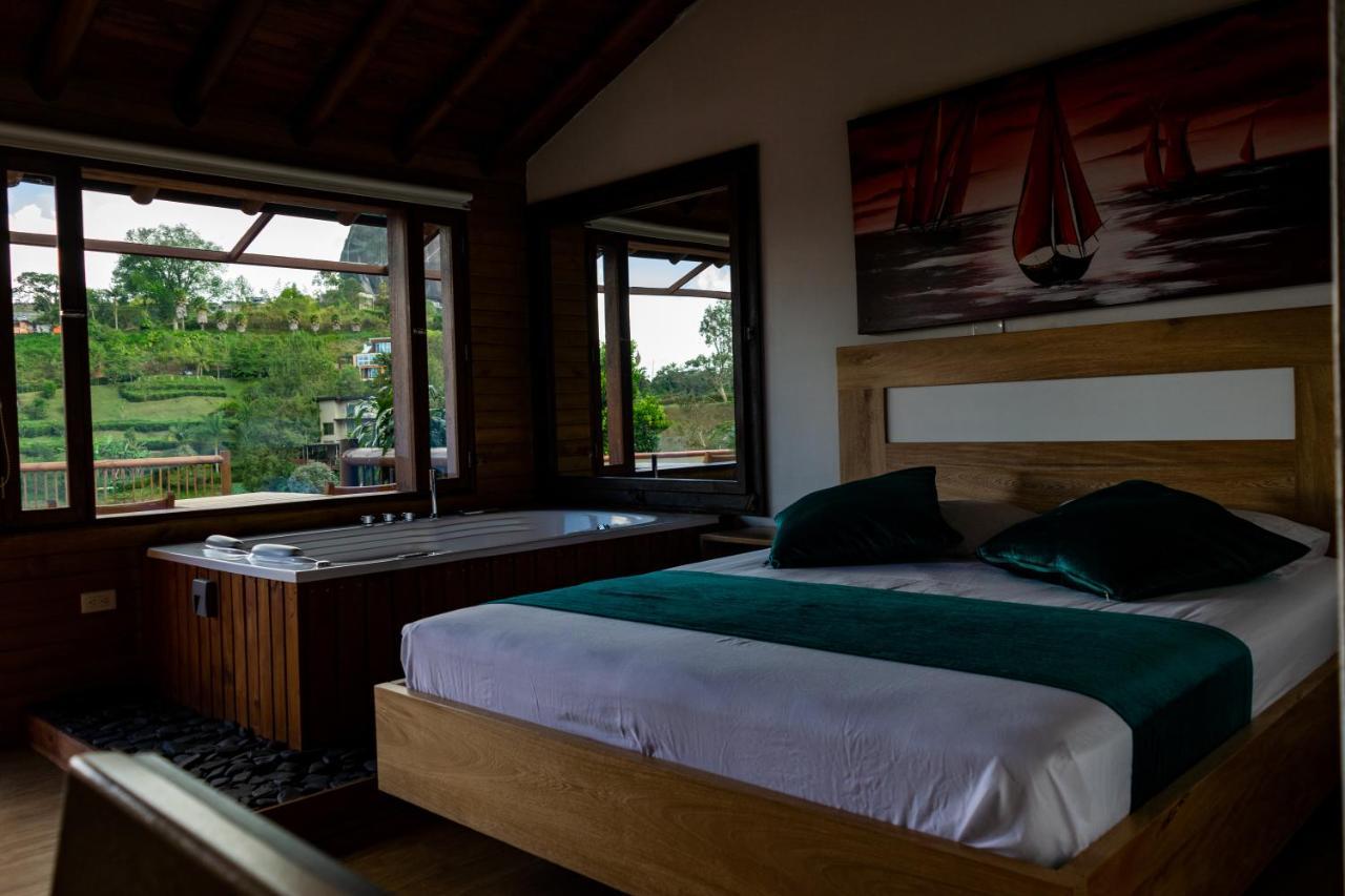Sotavento Cabanas Guatapé Exteriör bild